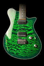 Load image into Gallery viewer, Carneglia Sublime Quilted Top Green Burst