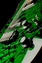 Load image into Gallery viewer, Carneglia Sublime Quilted Top Green Burst