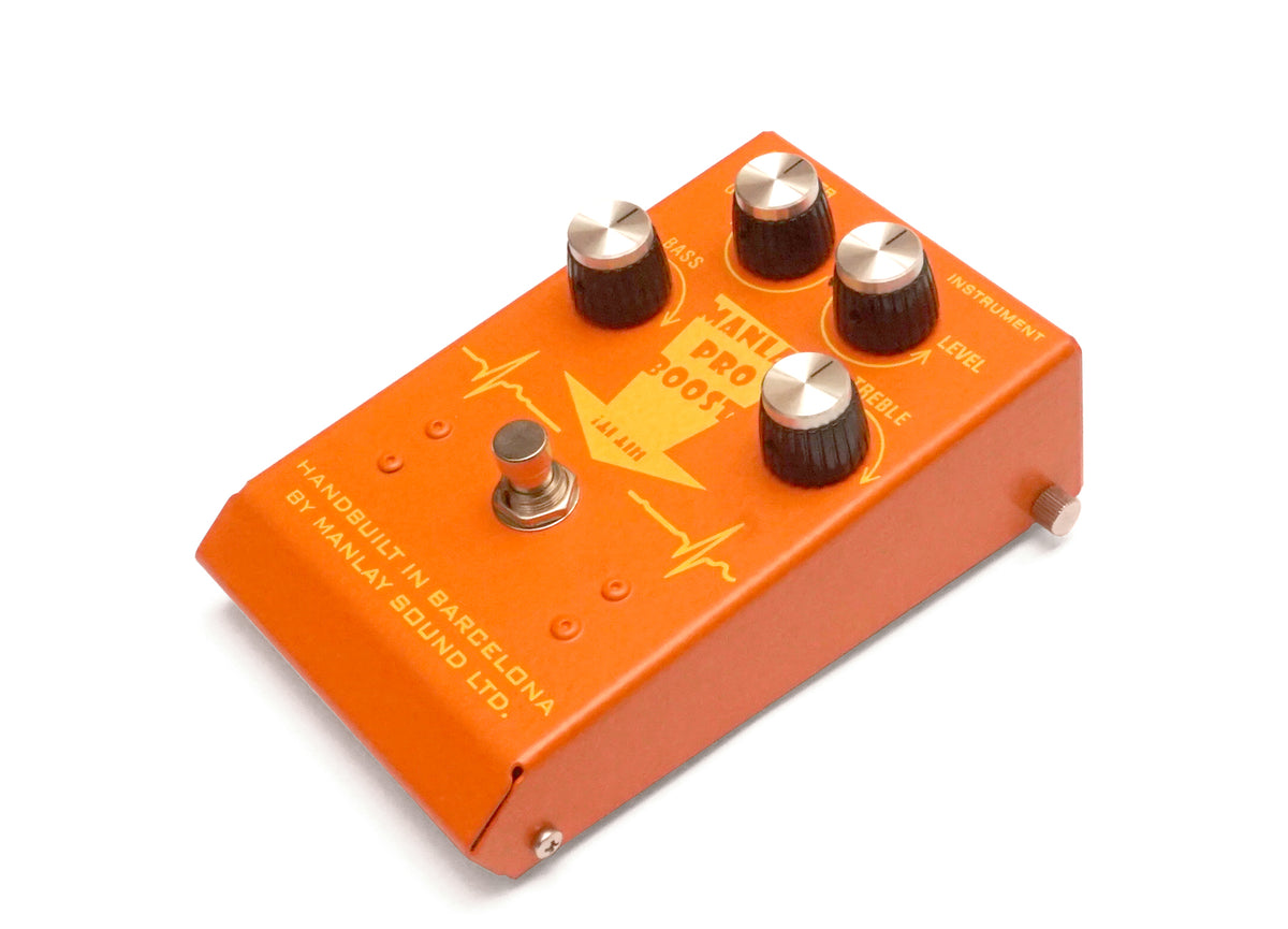 distortion pedal with boost Manlay Sound Pro Boost – Destroy All Guitars