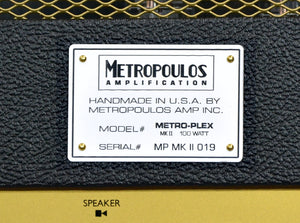 Metropoulos Metro-Plex 100 Watt