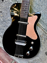 Load image into Gallery viewer, Waterslide Silvertone 'Peanut' Reissue, Rubber Bridge Conversion