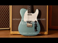 Load and play video in Gallery viewer, Mark Grant Telifornia '52 Blackguard Matador Red/Blonde