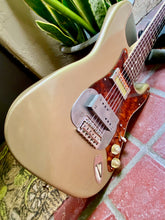 Load image into Gallery viewer, Waterslide Shoreline Gold S-Style Coodercaster