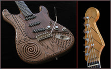 Load image into Gallery viewer, Verrilli Spiral Hand Carved Guitar