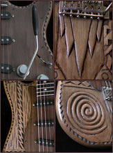Load image into Gallery viewer, Verrilli Spiral Hand Carved Guitar
