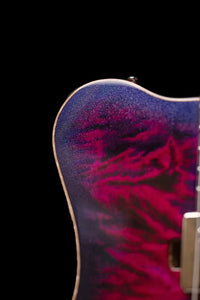 Carneglia Sublime Flame Top Magenta Burst