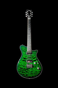 Carneglia Sublime Quilted Top Green Burst