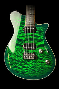 Carneglia Sublime Quilted Top Green Burst