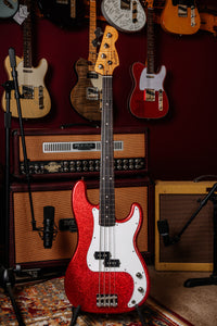 Doubleday Dorothy Red Flake Custom Peregrine Bass
