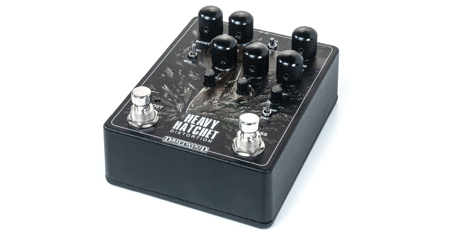 ギター DRIFTWOOD HEAVY HATCHET DISTORTION Heavy Hatchet Distortion - Driftwood Amps