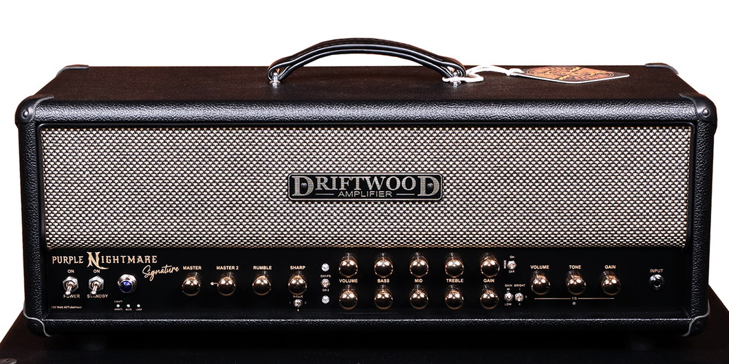 driftwood purple nightmare pedal Driftwood Purple Nightmare Signature – Destroy All Guitars