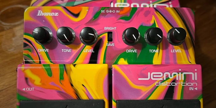 Ibanez Steve Vai Jemini Distortion Swirl