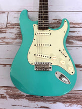 Load image into Gallery viewer, Mario Martin Seafoam Green Jeff Beck Strat
