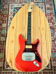 Waterslide Fiesta Red S-Style Coodercaster