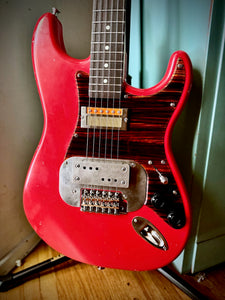 Waterslide Fiesta Red S-Style Coodercaster