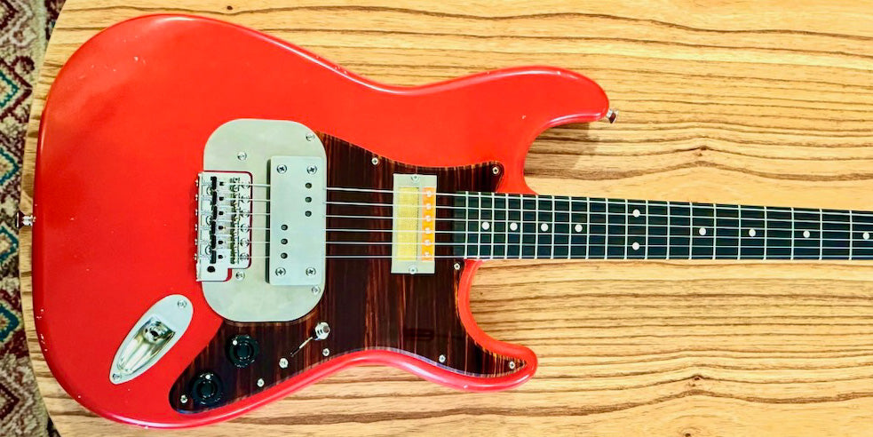 Waterslide Fiesta Red S-Style Coodercaster