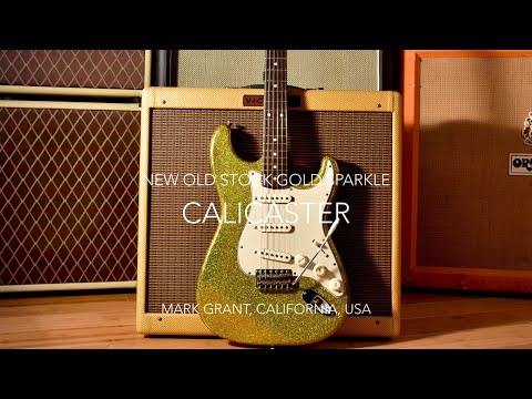 Mark Grant Calicaster Gold Sparkle – Destroy All Guitars
