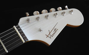 Verrilli White Beauty T/S Style with 3 Humbuckers
